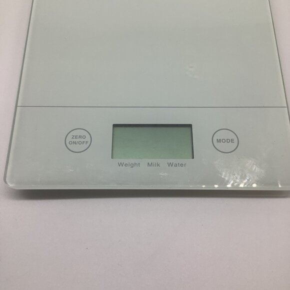 Essential Home Electronic Kitchen Scale 11lbs Capacity White - Picture 5 of 7